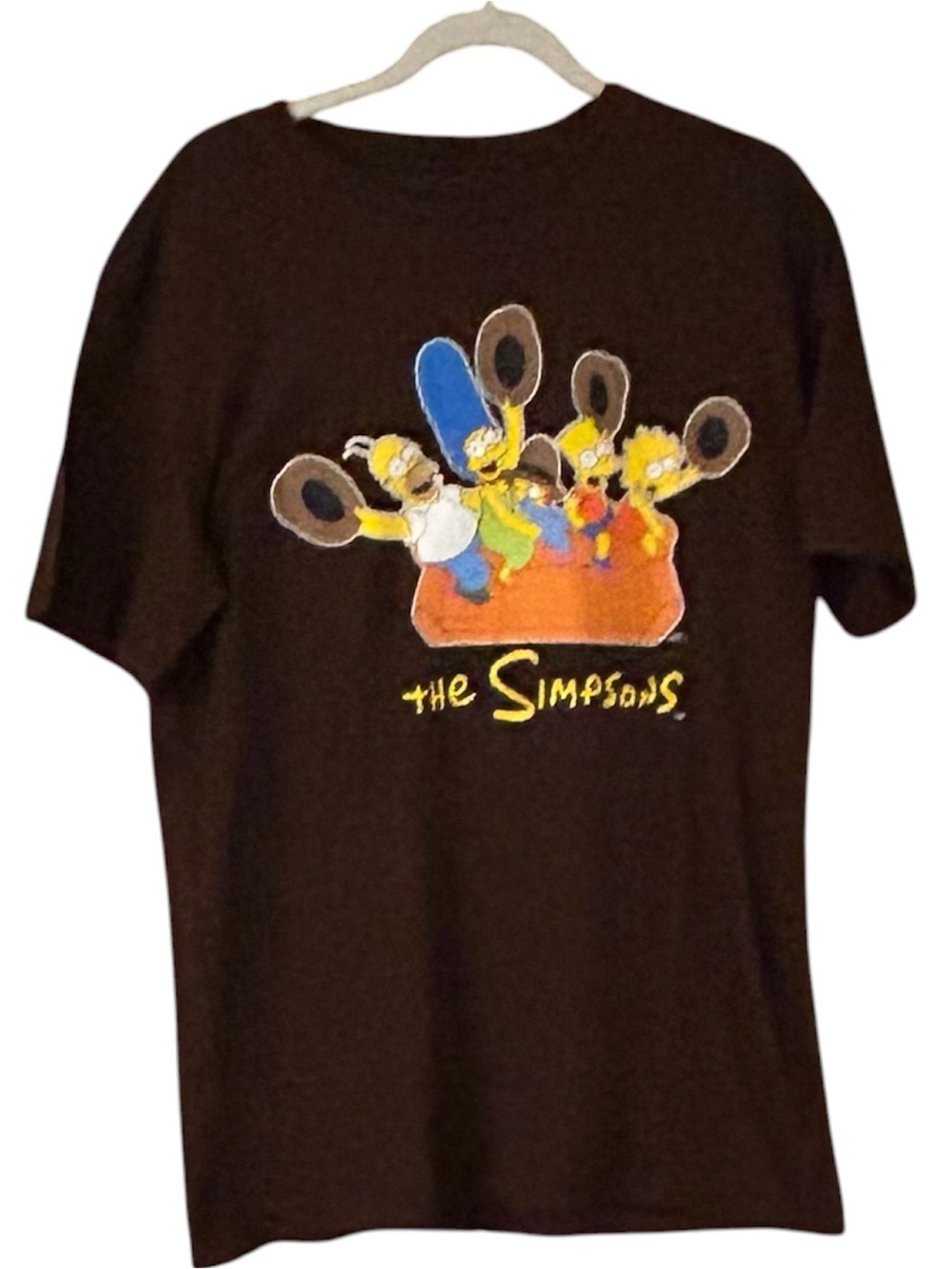 The Simpsons COUCH RODEO Graphic T Shirt M